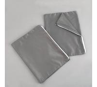 suxuMhao 3Pcs Dust-Proof, Leakproof, encrypted and Thickened Pillowcase Liner Light Luxury Life, Selected Fabric Pillowcase, Guard Your Sweet Dream 15.75x23.62inch(Gray