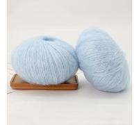 suxuMhao 4 Piece - DIY Knitting Essential Soft Wool Yarn, Ideal for Craft Projects and Hand Knitting（Light Water Blue）