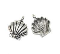 suxuMhao 4Pcs Conch Shell Charms Sea Creatures Pendants for Jewelry Making Crafts Supplies,C10