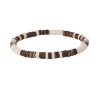 SUXUMHAO Boho Bracelet Wooden Beaded Bracelets Stretch Wrap Bracelet Jewelry for Women and Men-A