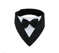 suxuMhao Dog Bandana 1PCS, Lightweight Quick Drying Poly-Blend, Triangle Scarfs Bibs with Cute Pattern, Adjustable Breed Handkerchief for Medium Large Dogs Puppies Pets Gift，L,Black