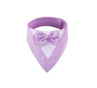 suxuMhao Dog Bandana 1PCS, Lightweight Quick Drying Poly-Blend, Triangle Scarfs Bibs with Cute Pattern, Adjustable Breed Handkerchief for Medium Large Dogs Puppies Pets Gift,S,Purple