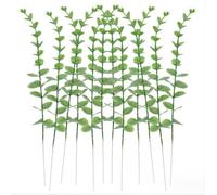SUXUMHAO Eucalyptus Stems Artificial Flowers, Fake Flowers, Flores Artificiales para, Wedding DecorsuxuMhao 24pcs