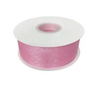 suxuMhao Gift Ribbon, Medium Purple Decorative - 2 Rolls Pearl Gauze, 4cm*45m Soft Durable Ribbon for Crafting & Gift Wrapping