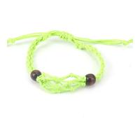 SUXUMHAO Handmade Beaded Bracelet, Suitable for Men and Women, Handmade Woven Mesh Bag Bracelet Adjustable and Stretchable Natural Stone Mesh Bag Bracelet (Green)