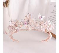 SUXUMHAO Headbands 1 Piece - Crystal Crown Hair Accessory, Elegant Headwear for Special Occasions & Daily Styling, Chic Hair Decoration（Style J） 02