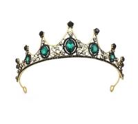 SUXUMHAO Headbands 1 Piece - Crystal Crown Hair Accessory for Brides, Elegant Headwear for Wedding & Special Occasions, Chic Bridal Hair Decoration（Black） 03