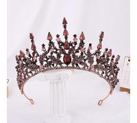 SUXUMHAO Headbands 1 Piece - Crystal Crown Hair Accessory for Brides, Elegant Headwear for Wedding & Special Occasions, Chic Bridal Hair Decoration（A） 04