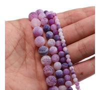 suxuMhao Scattered Beads 2 Pieces (About 32pcs) - Jewelry Accessories, Practical Bead Accessories for DIY Making, Jewelry Accessory Category （Purple） 01