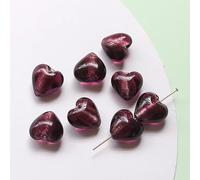 suxuMhao Scattered Beads 20 Pieces - Jewelry Accessories, DIY Supplies for Handmade Jewelry, Natural Stone Beads in Accessory Category（deep Purple）