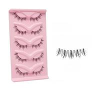 suxuMhao TSX13 15 Pairs Fluffy Mink False Eyelashes Natural Look Volume False Eyelashes