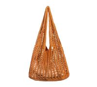 SUXUMHAO Women's Woven Shoulder Bag Woven Tote Bag and Cosmetic Bag,Summer Beach Weaving Chic Woven Tote Handbags Shoulder Bags 14.96 * 0.78 * 11.81inch-Orange