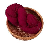 suxuMhao Wool Yarn 1 Piece - DIY Knitting and Crochet Essential Soft Wool Yarn, Ideal for Craft Projects（Wine red） 08
