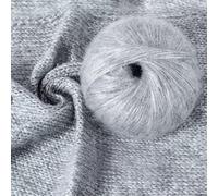 suxuMhao Wool Yarn 3 roll - DIY Knitting and Crochet Must-Have Soft Yarn, Craft for Handmade Crafts（Dark Grey） A