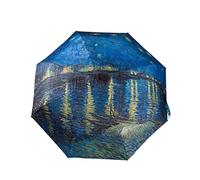 SUYGGCK Umbrellas Automatic Sun Umbrella Female Parasol Woman Fully Automatic Folding Umbrella Oil Painting Anti-Uv Female Sunshade Parapluie China Style Umbrella-G