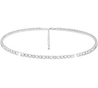 Suyi April Birthstone Necklace Tennis Necklace for Women Cubic Zirconia Necklace