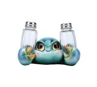 SUYNYBHF Cute Sea Crab With Salt and Pepper Shaker Figurines Kitchen Decor Statue Suitable for Beach Bars or Coastal Kitchen Decor Table Decor By Home Gifts For Mom