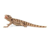 SUYNYBHF Garden Lizard Statue Vivid Horny Lizard Figurine Decorations Resin Animal Sculpture Outdoor Garden Statue for Patio Yard Lawn Ornaments Art Gift 12.6 inch by Hand Painted