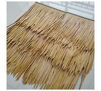 SUYOGI Tiki bar roof covering Artificial Mexican Palm Thatch Runner, 50x50cm Straw Roof Thatch Tiki Hut Bar Roof Thatch for Umbrella Cover Tropical Decoration Patio(Size:1piece,Color:1)