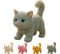 SUYOIKHGMN My Lifelike Cat Toy, a smart, wagging robot cat, brings endless joy and warmth.