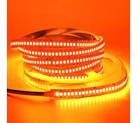 SUYOOULIN LED Strip Lights, SMD 2835 LED Strip, DC12V 1200LEDs 16.4Ft 26000LM High Density LED Light Strips Tube Waterproof IP67, 3 Times Brightness Than SMD3528 LED Strip, Orange