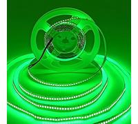 SUYOOULIN LED Strip Lights, SMD 2835 LED Strip, DC12V 1200LEDs 16.4Ft 26000LM High Density LED Light Strips Non-Waterproof IP21, 3 Times Brightness Than SMD3528 LED Strip, Green