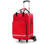 SUYUDD First Aid Backpack, Camping First Aid Kit Trolley An All Purpose First Aid Kit for Emergencies At Home, Car, Workplace, Hiking, Or Survival