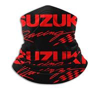 Suz-uki Racing Microfiber Neck Warmer Neckgaiters Windproof Dustproof Uv Protection Neck Gaiter Scarf