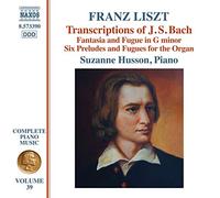 Suzanne Husson – Liszt: Bach Transcriptions – NAXOS