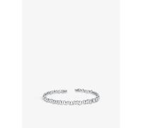Suzanne Kalan Suzanne Kalan Firework 18ct White-Gold and 1.2ct Baguette-Cut Diamond Bangle Bracelet 18K White Gold