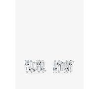 Suzanne Kalan Suzanne Kalan Fireworks 18ct White-Gold and 0.5ct Diamond Earrings 18K White Gold