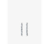 Suzanne Kalan Suzanne Kalan Linear 18ct White-Gold and 0.8ct Baguette-Cut Diamond Earrings 18K White Gold