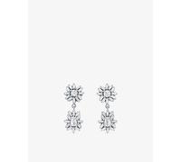 Suzanne Kalan Suzanne Kalan Rose-Cut 18ct White-Gold and 1.1ct Diamond Earrings White Gold