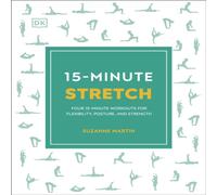 Suzanne Martin 15-Minute Stretch Paperback Book Suzanne Martin Multicolor
