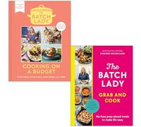 Suzanne Mulholland The Batch Lady Collection 2 Books Set (The Batch Lady Cooking on a Budget & The Batch Lady Grab and Cook)