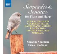 Suzanne Shulman : Serenades & Sonatas for Flute and Harp CD (2018) NEW