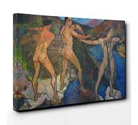 Suzanne Valadon Casting of The Net Canvas Print | Gallery Wrapped 30mm Frame Wall Art | 30x20 inches | Ready to Hang | Modern Picture | Living Room Bedroom Lounge Office