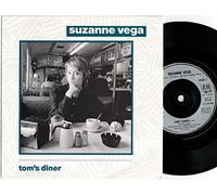 Suzanne Vega - Suzanne Vega - Tom's Diner - 7" Single 1987 - A&M Records VEGA2 - UK Press