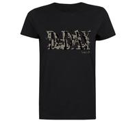 Suzetee Agust D D Day Women's Black Short Sleeve T-Shirt, Black, M