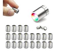 SUZEYAR 20 Pcs Miniature Led Lights,Tiny Lights for Hand Craft,Miniature Light Battery Powered, Dollhouse Light,Paper Lantern Birthday Party Indoor Outdoor Decoration Supplies (Multicolor Changing)
