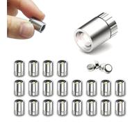 SUZEYAR 20 Pcs Miniature Led Lights,Tiny Lights for Hand Craft,Miniature Light Battery Powered, Dollhouse Light,Paper Lantern Birthday Party Indoor Outdoor Decoration Supplies (Cold White)