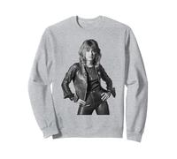 Suzi Quatro Can The Can Singer By Allan Ballard Sweatshirt