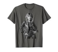 Suzi Quatro Can The Can Singer by Allan Ballard T-Shirt