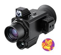 SUZLAZYR 4K Thermal Imaging Night Vision Scope - HD+LR+Night Vision+Thermal Imaging 4 In 1, 0.01Ms Ultra-Low Latency, 12um 296×192 (60 Hz), 7X Magnification, Thermal Monocular for Night Hunting