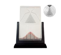 SUZLAZYR Desk Galton Board Probability Demonstration Model, Dalton Board for Statistical Law, Physics Lab Teaching Tool