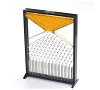 SUZLAZYR Galton Board - Dalton Board Probability Demonstration Model with Bell Curve, Effective Statistical Law, for Physical School Laboratory Teaching