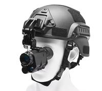 SUZLAZYR NVG30 Digital Night Vision Monocular Infrared Night Vision Helmet Mounted Night Vision Goggle 2560 x 1440P HD Recording & Playback, 4 Color Modes & 4X Zoom for Camping, Surveillance