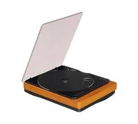 SUZLAZYR Portable CD Player, Wooden Retro Bluetooth 5.1 Lossless HIFI CD Players USB Read Play Remote Control Digital Optical Output