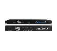 SUZLAZYR Professional Feedback Suppressor, Microphone Anti-Howling Feedback Frequency Shifter Audio Processor for Stage and KTV,2in2out