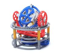 SUZLAZYR Three Axis Tourbillon Movement Model, 3D Printing Mechanical Pendulum Clock Internal Structure Principle for STEM Education & Physics Experiments